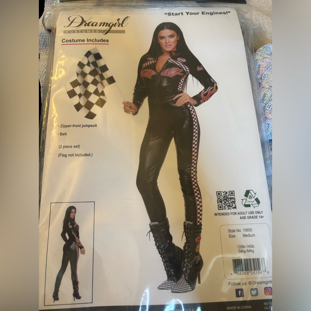 Race car driver costume